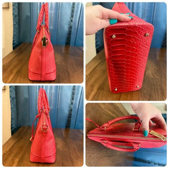 Brahmin NWOT Duxbury - Flame Calimero - Feminine, Sultry, Date Night - Picture 6 of 16